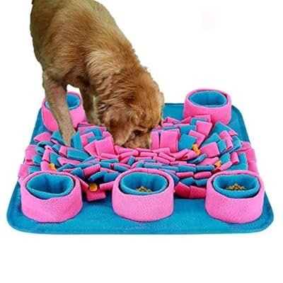 LIVEKEY Pet Snuffle Mat for Dog,Feeding Mat,Nosework Mat,for Relieve Stress Restlessness,Foraging Instinct Interactive Puzzle Toys
