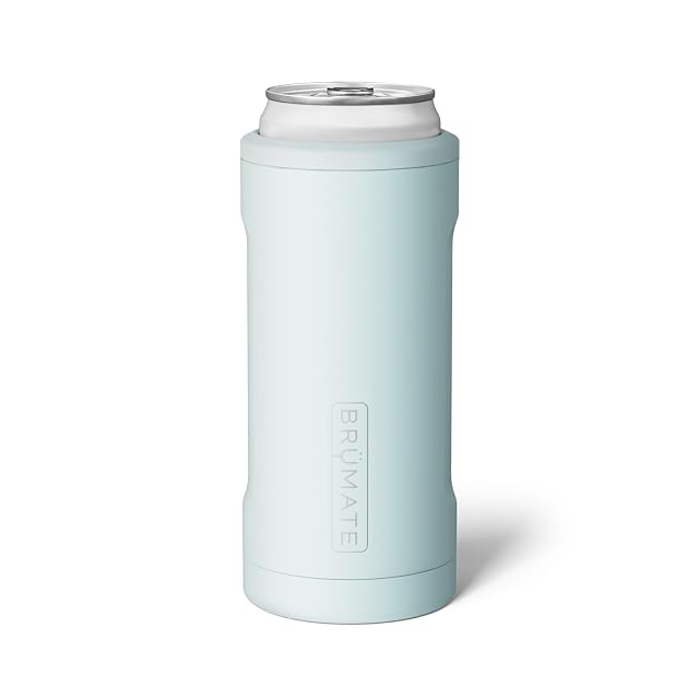 Br Mate Hopsulator Slim Can Cooler Insulated for 12oz Slim Cans Skinny Can Insulated Stainless Steel Drink Holder