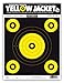 Yellow Jacket - Paper Gun Range Shooting Targets 9x12 Inch (50 Pack)