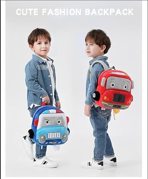 Image of Delicado Cute Small Toddler Kids Preschool Backpack Plush Cartoon Mini Children Bag for Baby Boy /Girl Age 2-5 Years