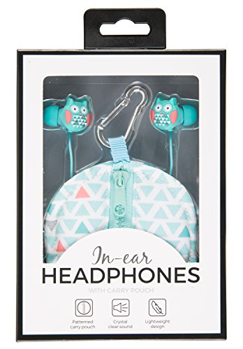 Gifting Gibudgowlbun Silicone Earbuds In-Ear Headphone Compatible With Ipod, Iphone, Ipad, Tablets And Smartphone Devices - Green Owl #TOP5