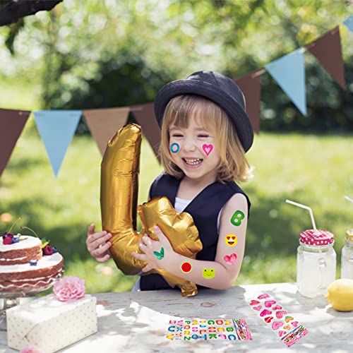 Jsdoin 50 Sheets Puffy Stickers for Kids, 1000+ Children 3D Stickers Party Bag Filler for Party Rewarding Gifts Scrapbooking Including Animals Letter Fish Dinosaurs Numbers Fruits Trucks Airplane