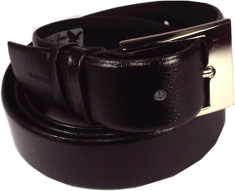 Cinto Masculina Couro Legítimo com Regulagem de Tamanho Cor:Preto;Tamanho:Grande