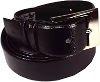 Cinto Masculina Couro Legítimo com Regulagem de Tamanho Cor:Preto;Tamanho:Grande