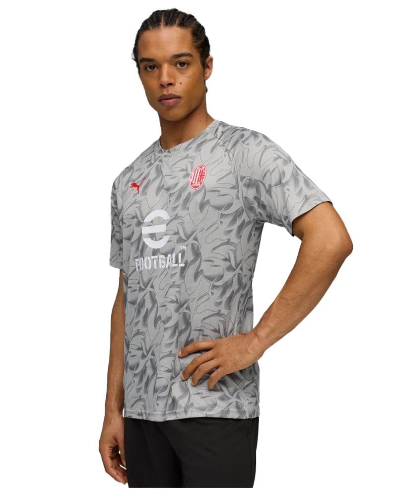 ACM 1899 Maglia Prematch Maillot de Course Prematch, Saison 2024/25, Technologie dryCell, Coupe Classique Mixte (Lot de 1)