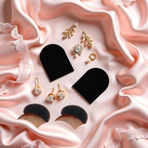 2 accesorios para peinar cabello mujer espuma suave miniatura 4