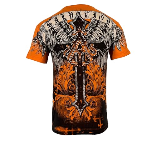 Archaic by Affliction Men's T-Shirt Collision3