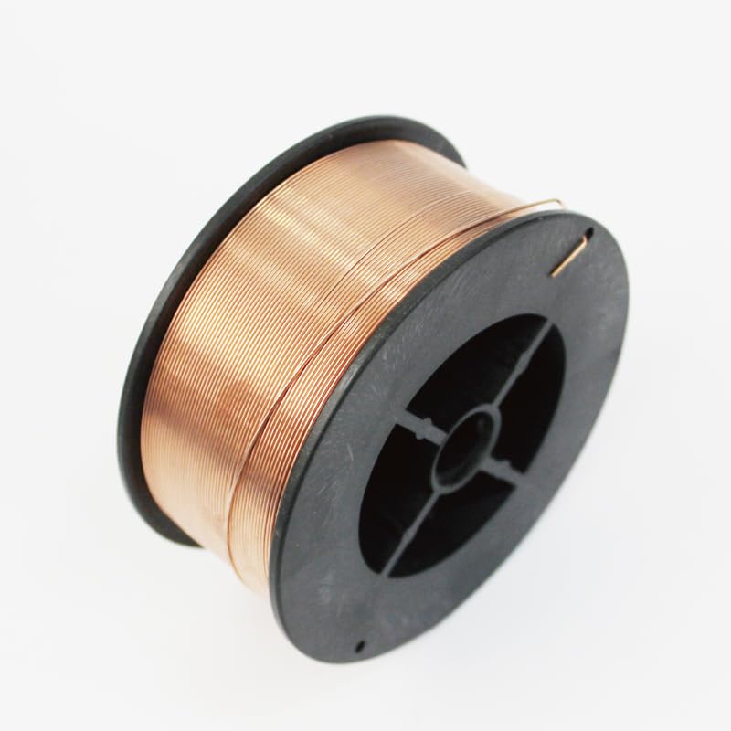 WALNUTS Bobina da 5 kg ER70S-6 Filo for Saldatura Mig in Acciaio Dolce 0,8 mm 1,0 mm 1,2 mm 1,6 mm (Color : 0.8mm 5KG Spool)