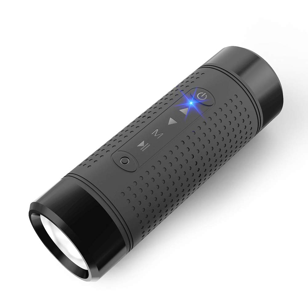 OS2 Smart Outdoor Wireless Bluetooth Speaker Power Bank Flashlight Waterproof 2018