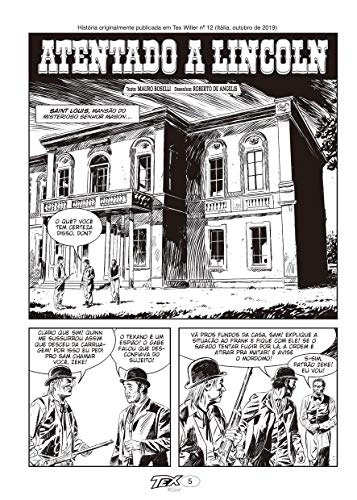 Tex Willer Nº 12: Atentado a Lincoln