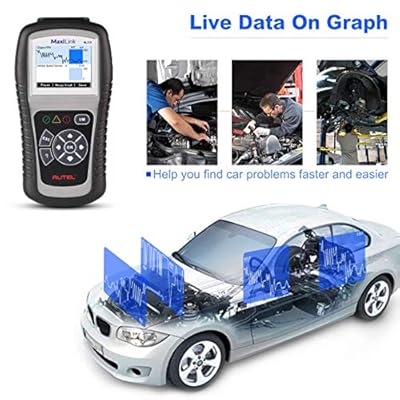 Autel MaxiLink ML519 OBD2 Scanner [Same as AutoLink AL519], 2026 OBDII Diagnostic Scan Tool, Enhanced Mode 6 Fault Code Reader, Check Engine Light (MIL), One-Click Smog Check, Upgraded Ver. of AL319