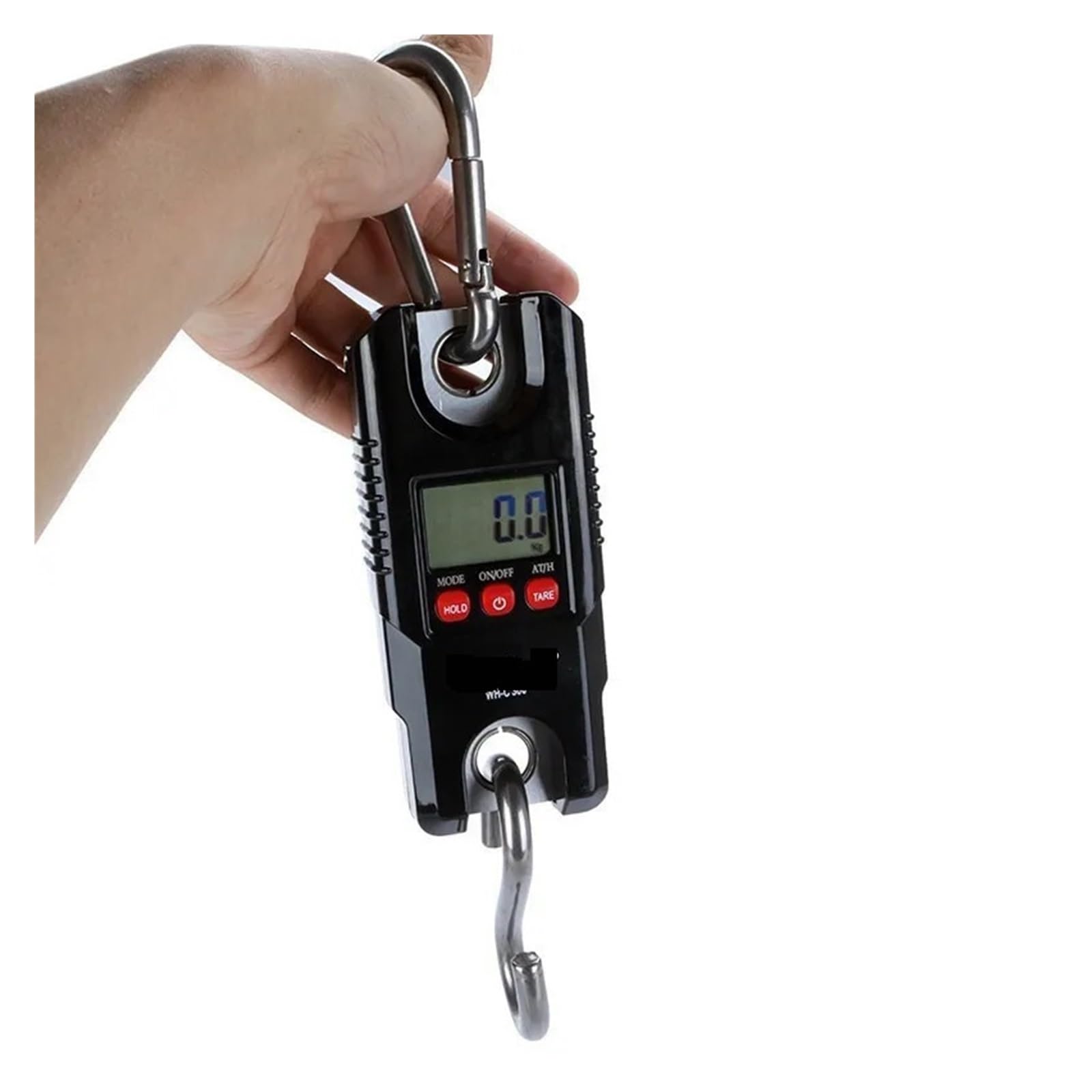 Wisząca waga dźwigowa 300kg Mini Przemysłowa Waga Dźwigowa Przenośna Cyfrowa Waga Elektroniczna Z Wyświetlaczem LCD. Wytrzymały Uchwyt Z Hakiem Do Zawieszania