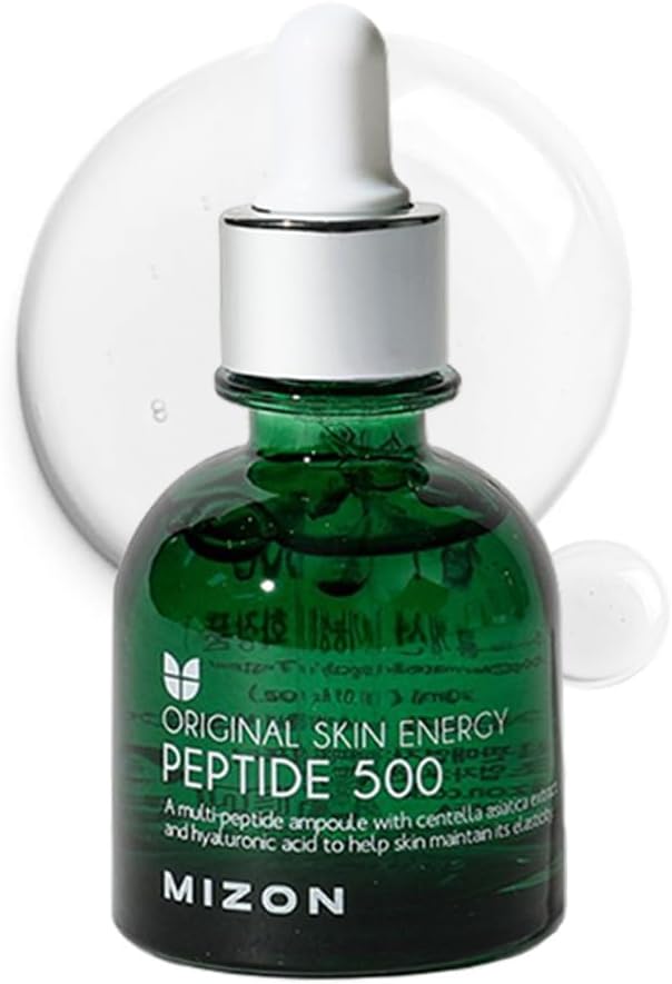 Peptide 500 Ampoule, Anti-wrinkle, Safe Formula, Moisturizing (1.01 fl oz 30ml)