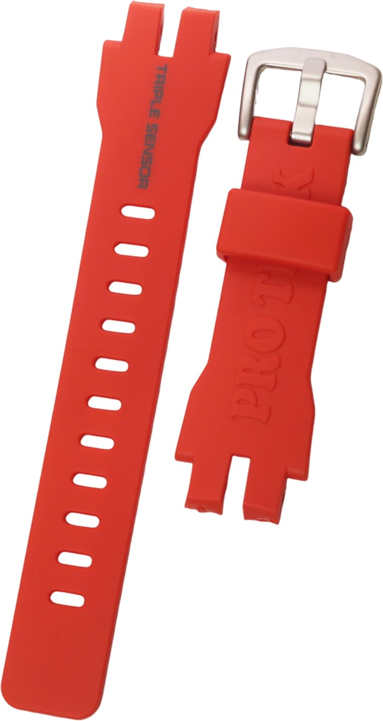 美品✨CASIO PROTREK PRW-3000 ベルトは黒に近いグレー 楽天市場】カシオ [CASIO] プロトレック PRW-3000用バンド