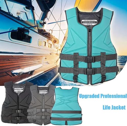Image of Adult Life Jacket for Swimming, Rafting & Boating | High Buoyancy Safety Vest for Water Sports, Kayaking & Beach Activities | Lightweight & Adjustable Fit
