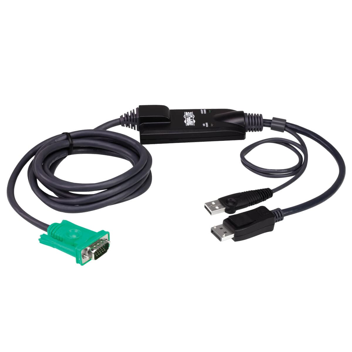 Amazon.com: Tripp Lite VGA to DisplayPort & USB-A Adapter Cable