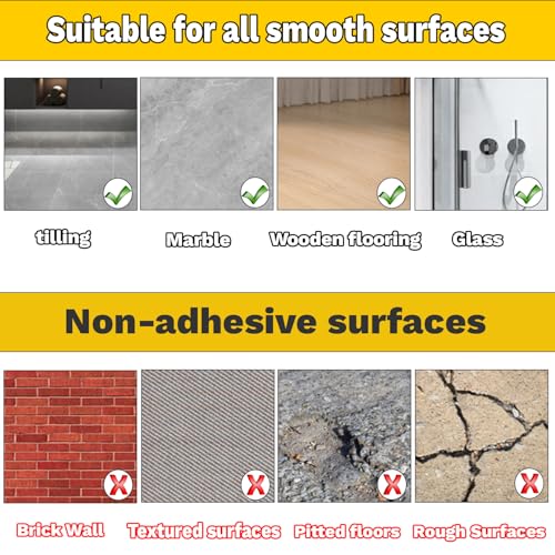 Image of Heavy Duty Anti Slip Grip Tape for Stairs Floor Outdoor /Indoor Waterproof 4 Inch x 16.5Ft Freads Non Slip Friction Tape Adhesive for Skateboards Stairs Ramps Black