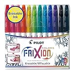 Pilot Frixion Colors Erasable Fibre Tip Colouring Pen - Assorted, Pack of 12