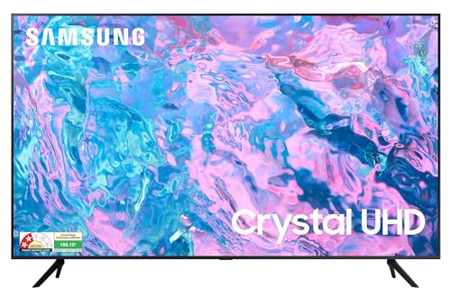 Image of Samsung 138 cm (55 inches) Crystal iSmart 4K Ultra HD Smart LED TV UA55CUE60AKLXL (Black)