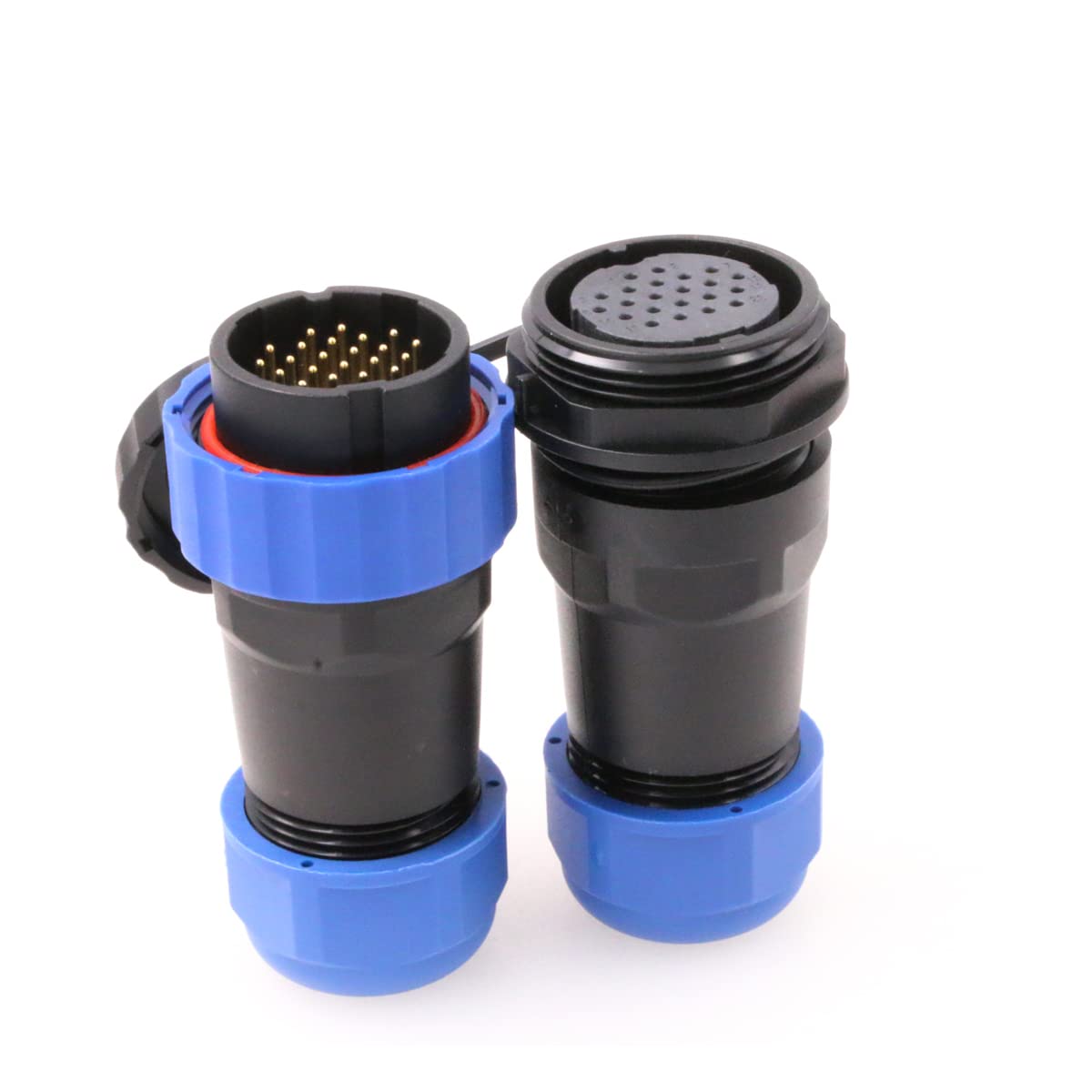 Eonvic SD28 28mm Waterproof Aviation Connector IP68 5A 250V 22Pin Docking Plug Socket Industrial Circular Connector Mating Plugs - Image 2