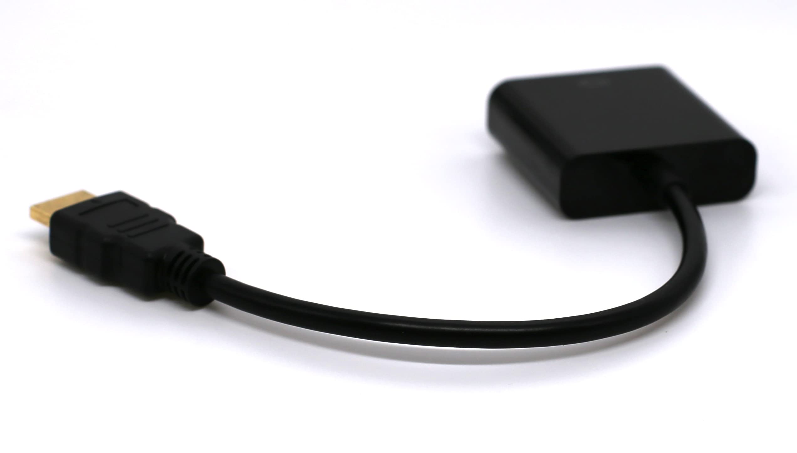 Adattatore HDMI A VGA Loryi 1080p | Connettore Gold Plated Per PC, Laptop, Proiettore
