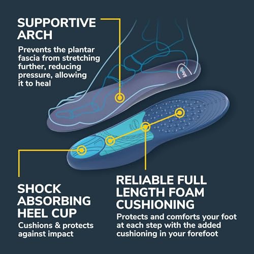 Dr. Scholls Plantillas para Fascitis Plantar Hombre 2 Unidades miniatura 5