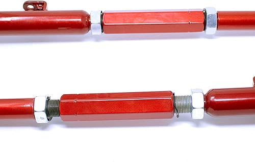 Miniatura 4 de Godspeed Brazos de tensión delanteros ajustables AK-161, juego de 2, compatible con Hyundai Genesis Coupe 2009-16