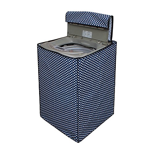 Image of DREAM KING Waterproof & Dust-Proof Top Loading Fully Automatic Washing Machine Cover Suitable for 6 kg, 6.2 kg, 6.5 kg (58 x 89 x 58 cms)