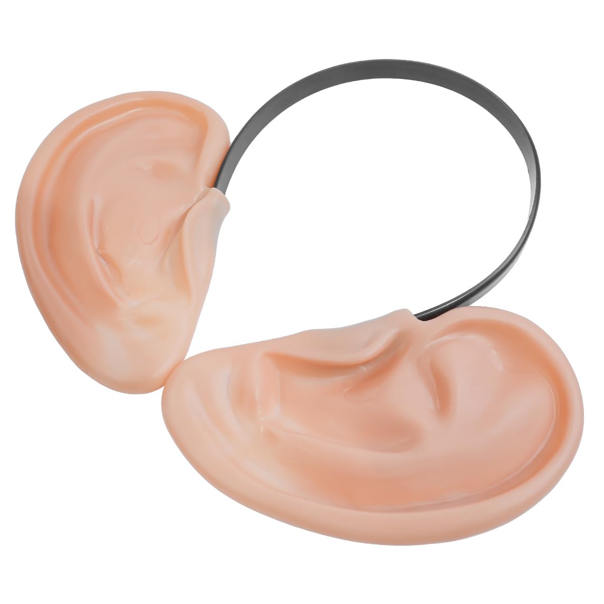 Tiardey Big Ears on Headband Giant Novelty Comedy Ears Book Day Dopey Fairytale Cartoon Fancy Dress, Flesh Color, 24 x 18.5cm - Image 2