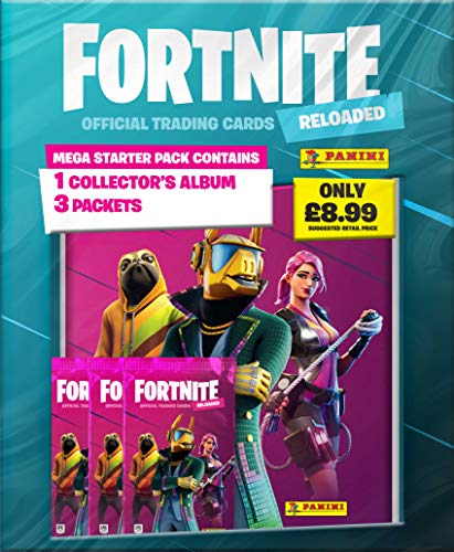 Panini FORTNITE Series 2 Trading Card Collection Reloaded-Pack para Empezar LA COLECCIÓN (FTCG2SP)