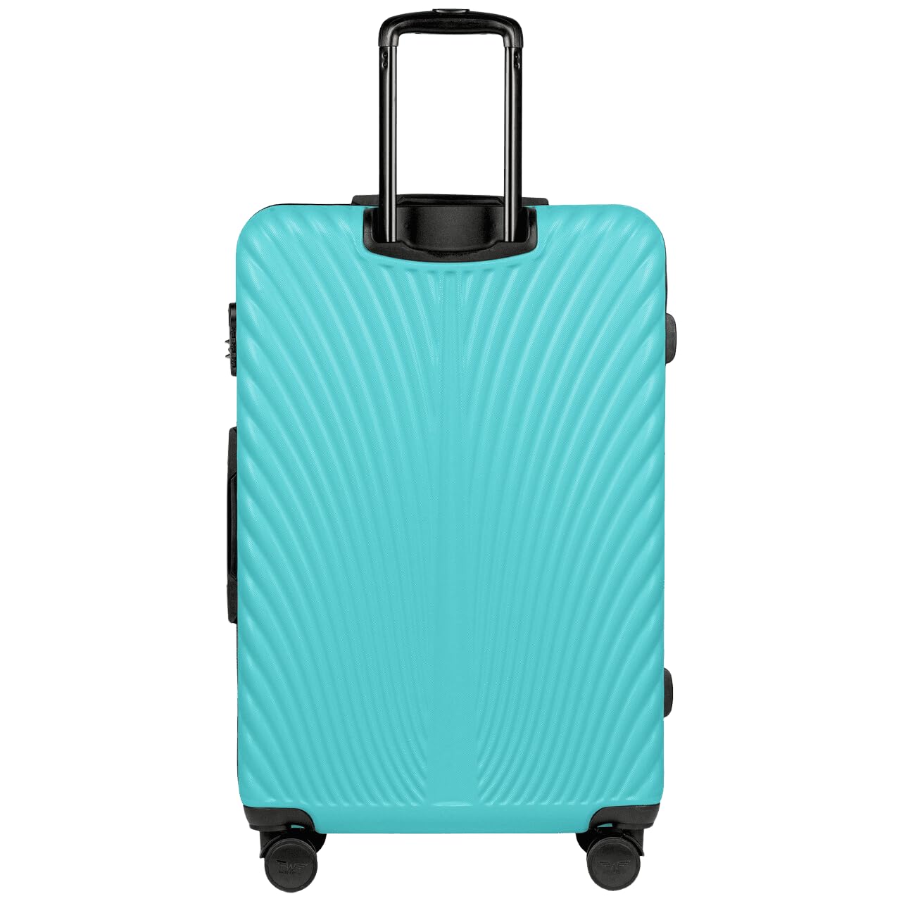 Wings Maleta rígida – Maleta de viaje grande y trolleys – Ultraligero con ruedas – Maleta Trolley Equipaje de mano – Maleta rígida con candado – Trolley Pequeño para Avión, L.azul, large, Maleta
