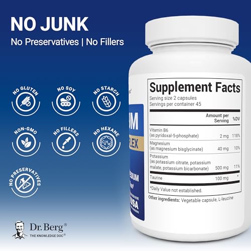 Dr. Berg Nutritionals Form Of Potassium Supplement