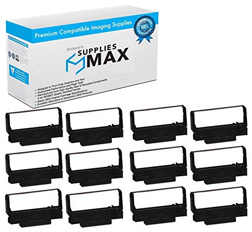 Cinta de impresora compatible SuppliesMAX para Bixolon 12 unidades miniatura 1