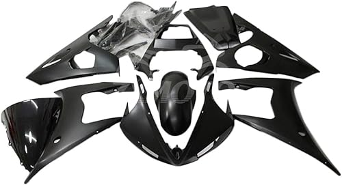 ZXMOTO Kit de carenados de motocicleta para Yamaha YZF R6 2003 2004, compatible con R6S 2006 2007 2008 2009, negro mate