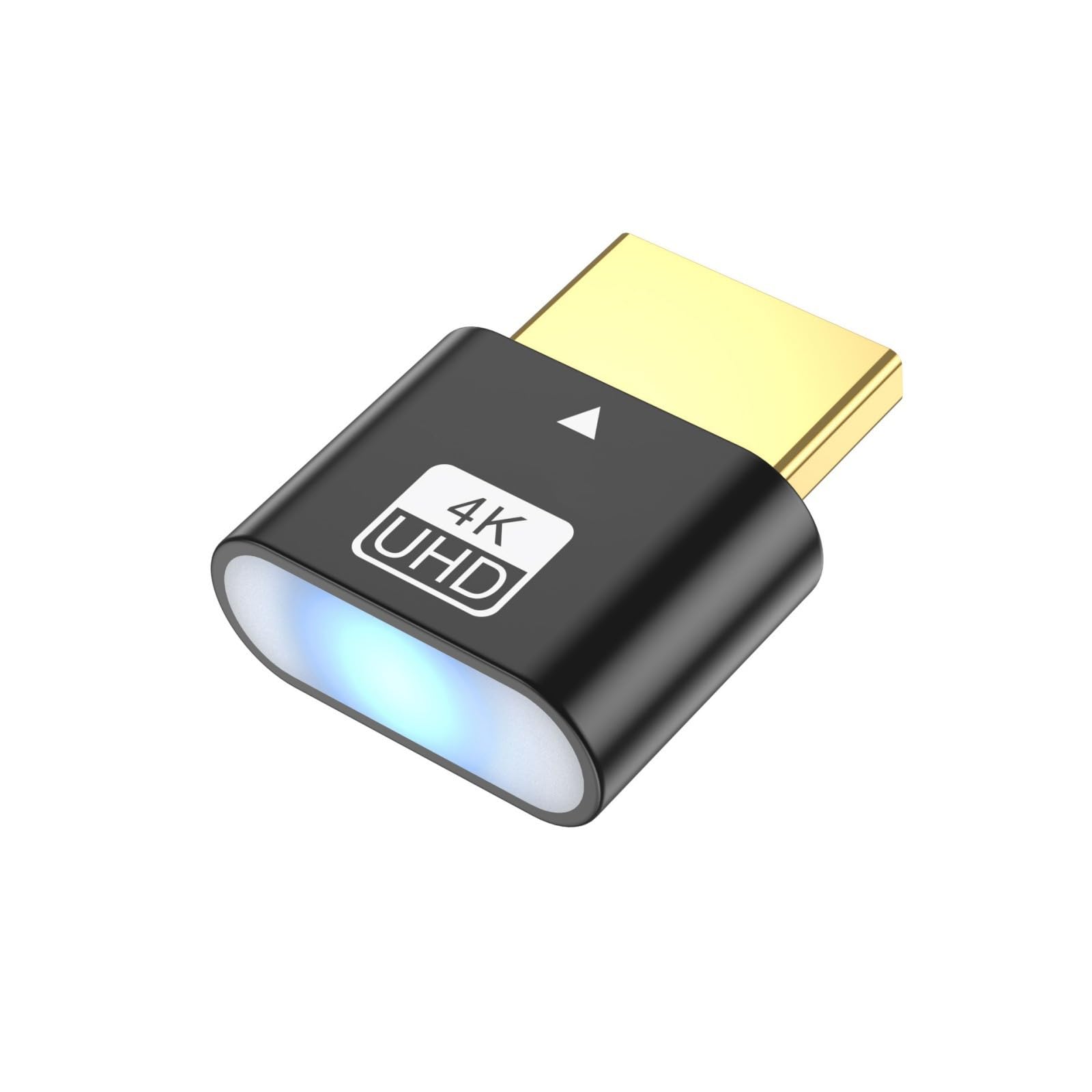 Elnwnnkc HDTV Virtual Display EDID Emulators Adapters for Headlessly 4K 60Hz Multiple Monitor Expansion on Systems HDTV Graphics Dummys Plugs