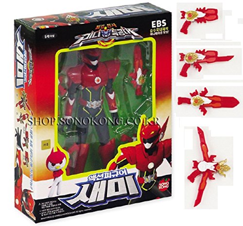 Miniforce Semi Korean Robot Action Figure Red 5.5