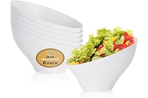 White Plastic Serving Bowls Embellish Any Gathering