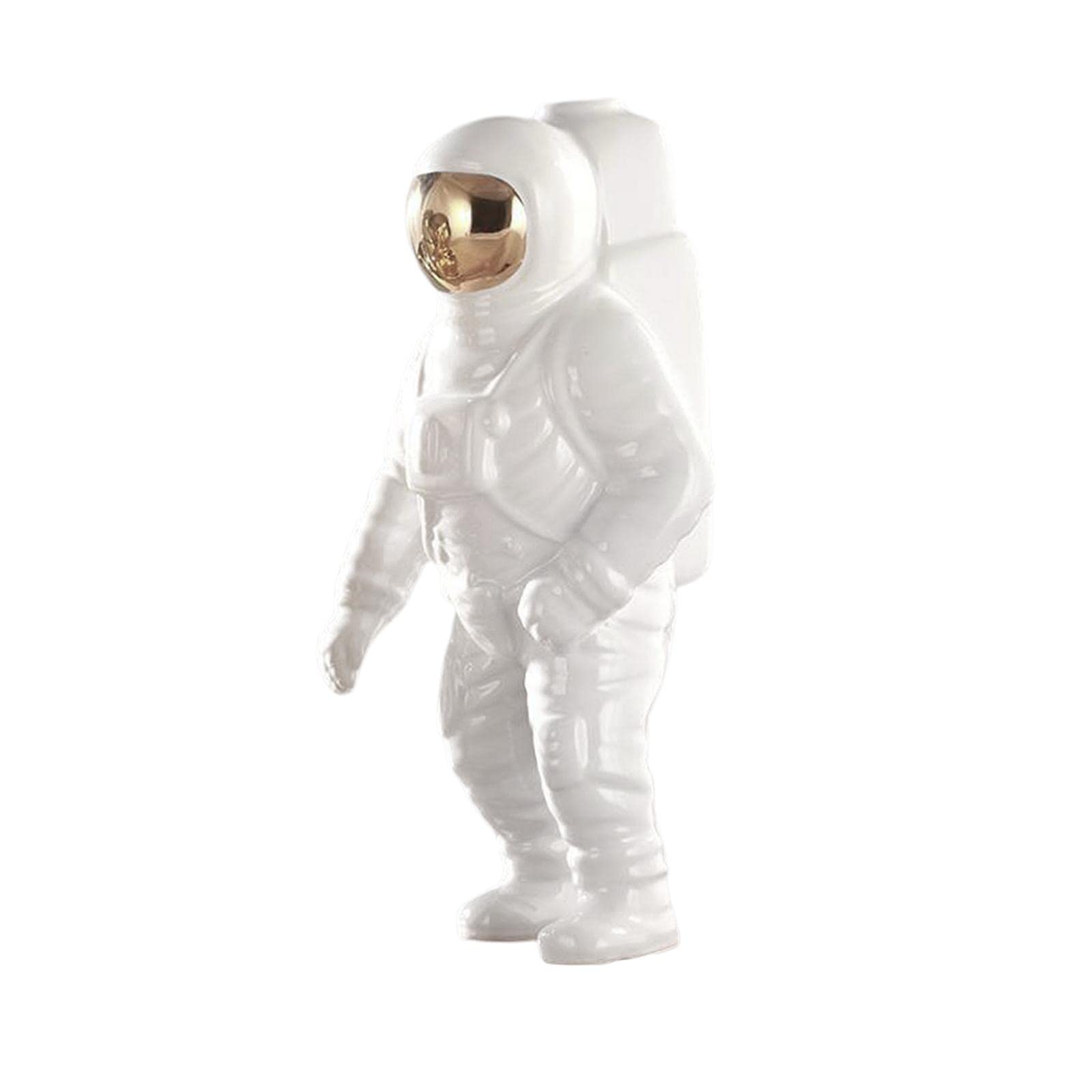Figurita, Estatua, Decoración del Hogar, de Cerámica, Tema Elegante, Regalo Ideal, Blanco, Individual