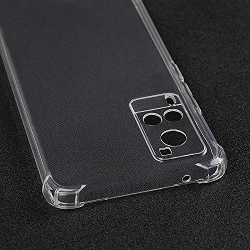 Image of REALCASE Back Cover for Vivo V20 (TPU|Transparent )