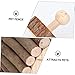LIOOBO Handmade Wooden Fence Toy for Guinea Pigs Rats Chinchillas Chewing Foraging Pet Toy