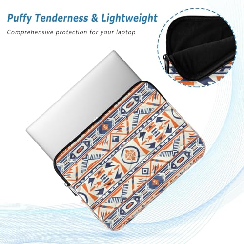 Funda para portátil de 13 a 14 pulgadas impermeable con diseño tribal miniatura 5