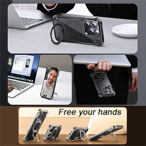 Coque iPhone 16 Pro MagSafe idéale pour le bureau avec support - 5