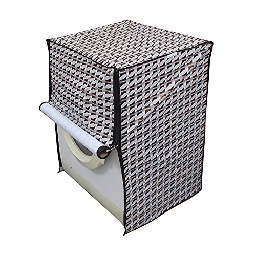 Image of Lithara Waterproof Front Load Washing Machine Cover For 8 Kg, 8.2 Kg, 8.5 Kg, 9 Kg (Design 09)