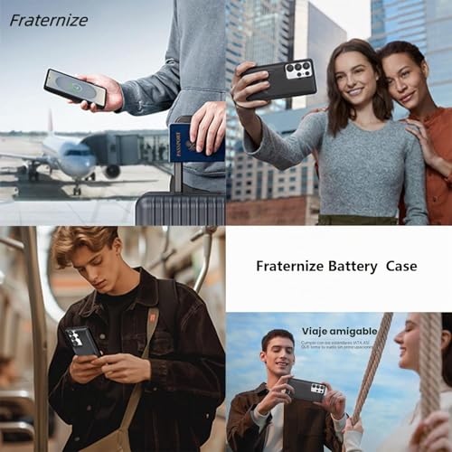 Funda de batería para iPhone 17 carcasa de protección portátil recargable 7