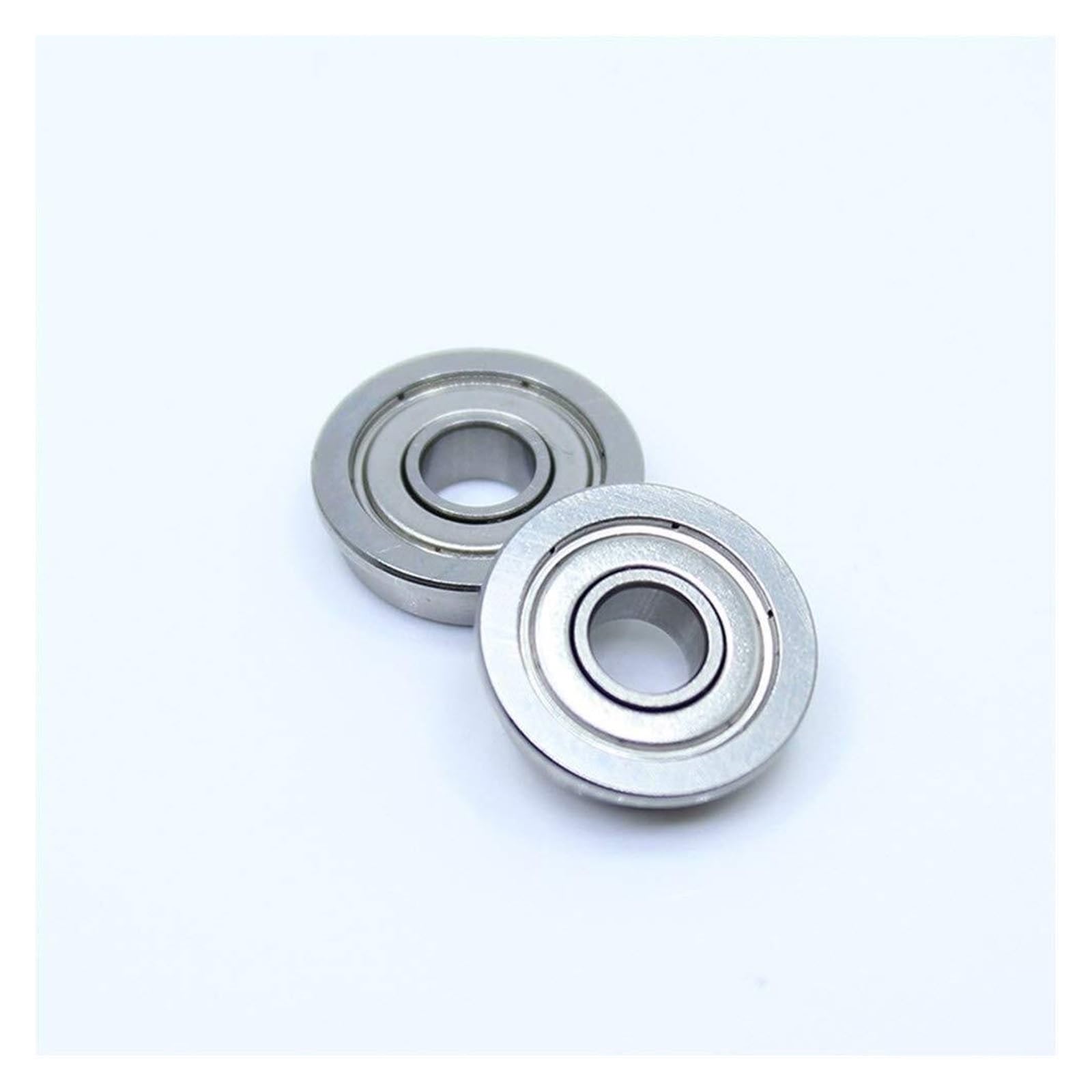 Rodamientos Sellados, WWBR F695ZZ Rodamiento de bolas con bridas ABEC-5 (10PCS) 5 * 13 4 mm F695Z Rodamientos acero cromado F695 ZZ F619/5ZZ