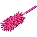 Produktbild Staubreiniger Anti Staubpinsel Mikrofaser Duster Ausziehbare Reinigung Auto Reiniger Staub Griff Kunststoff Griff Duster Home Klimaanlage Auto Möbel (Hot Pink)