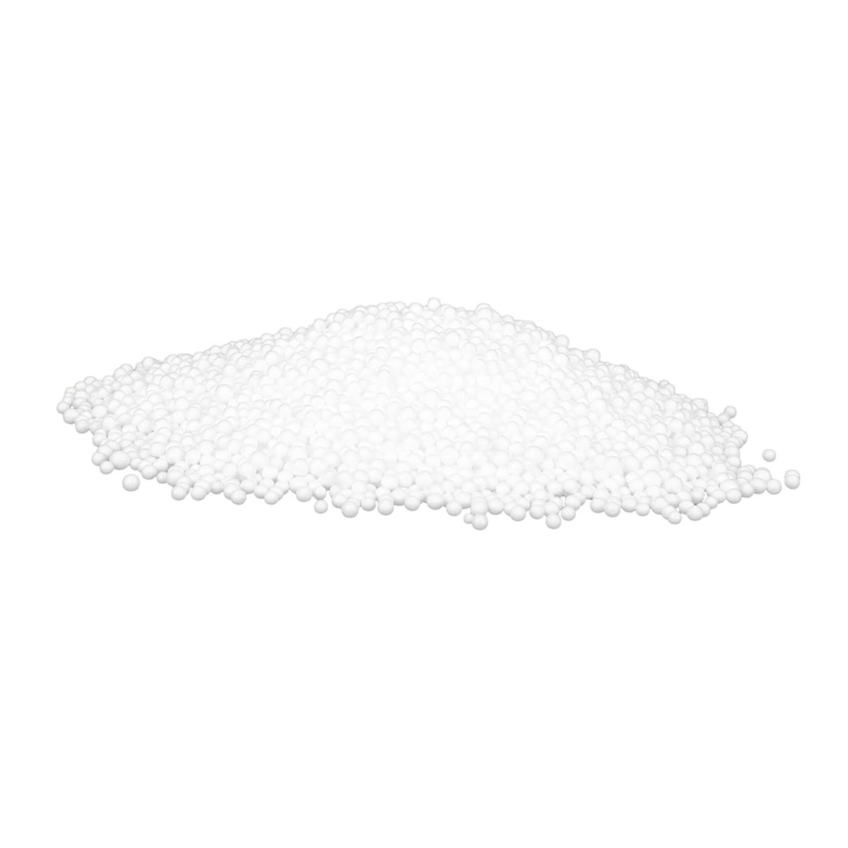 Billes de remplissage en mousse blanche 200g pour pouf et coussin