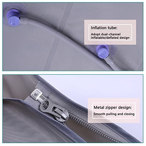 6 Air-bag Pressoterapia Massageador De Pés De Compressão De Ar, Terapia Infravermelha De Vibração, M
