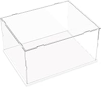 Vista 24 de Choowin Vitrina de acrílico para casco de Lego Star Wars para casco de Lego Capitán Rex, vitrinas de acrílico transparente grueso