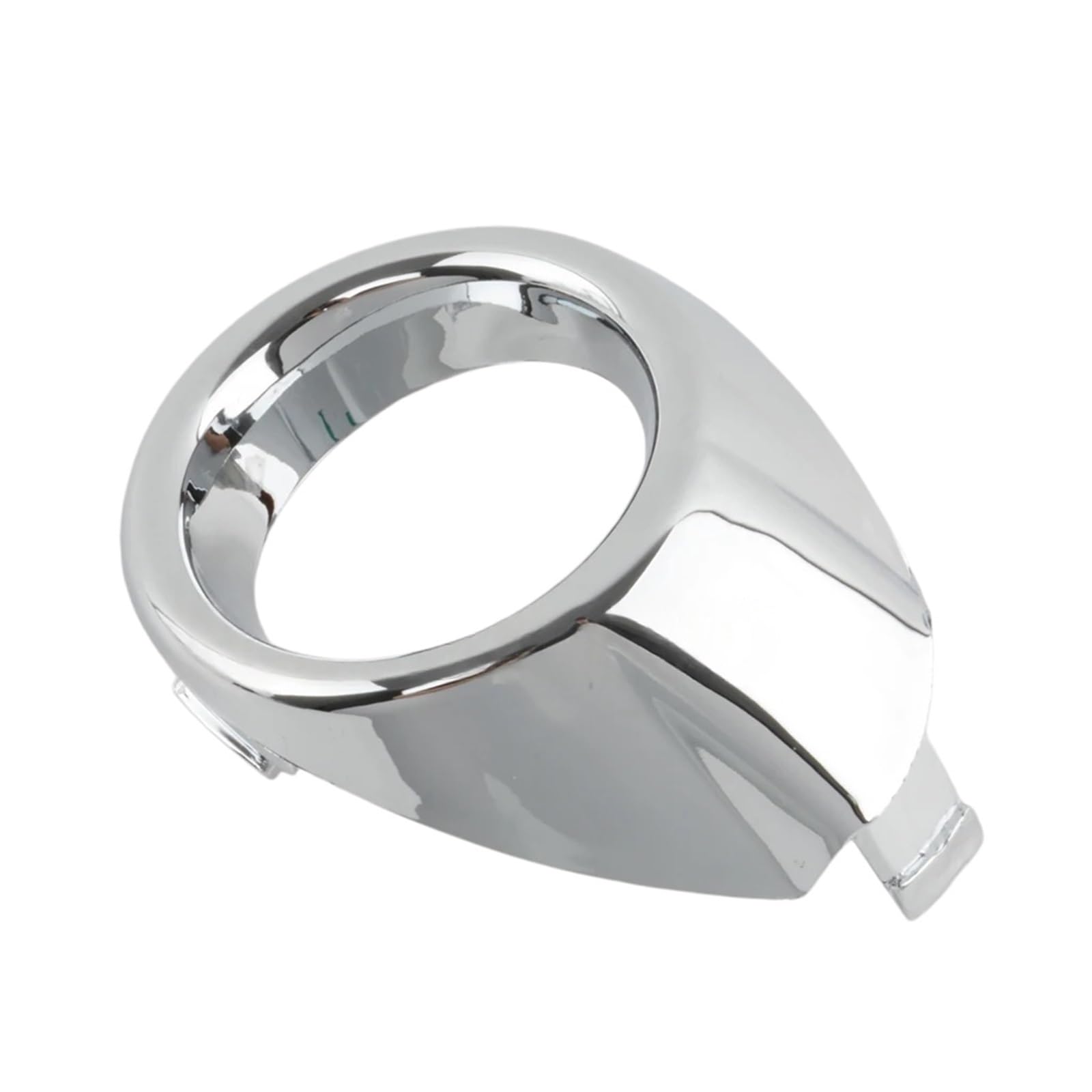 Lampada Nebbia Griglia Auto Auto-Styling Rivestimento Paraurti Anteriore Fendinebbia Copertura Lampada Nebbia Cofano per per Fiesta 2009-2012 Argento Cromato Nero(Left(Silver))